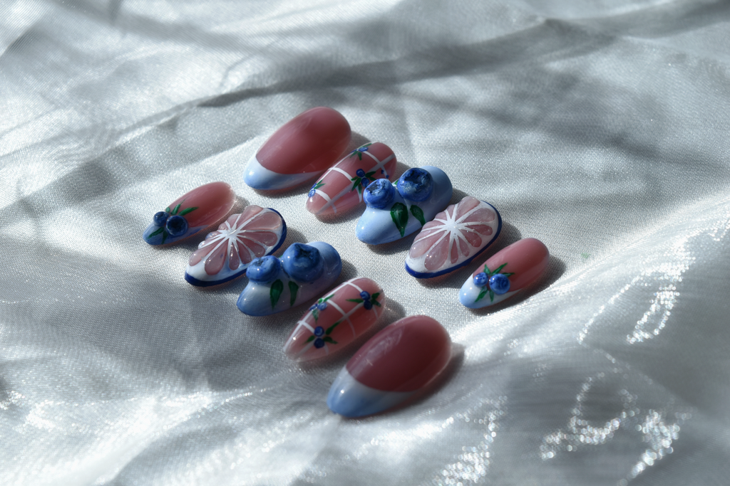3D blueberry design